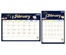 교사용 달력 (2월)