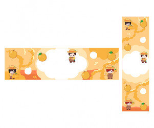 배 농장 체험 가로 세로 배너 (문구없음)