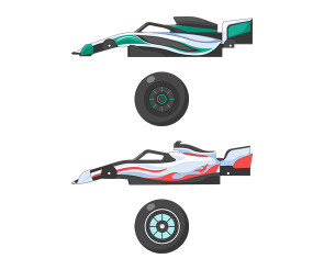레이싱 카(바퀴따로)2