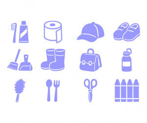 생활도구 아이콘