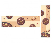 맛있는 팥죽 가게 가로 세로 배너 (문구없음)