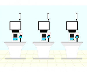 생활용품 가게 배경