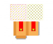 햄버거 포장지, 포장 봉투