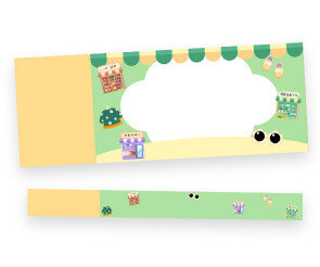 아나바다 입장권 (문구없음)