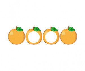 [개별도안] 맛있는 배를 따요 가랜드