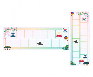우리나라를 대표하는 상징물 원고지 레터링(문구없음)