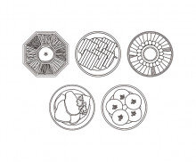 궁중요리(전통음식) 색칠 모음