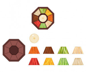 궁중요리(구절판)