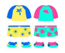 수영복, 아쿠아슈즈