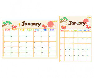 교사용 달력 (1월)