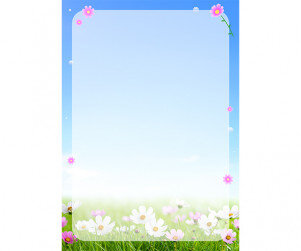 코스모스 테두리