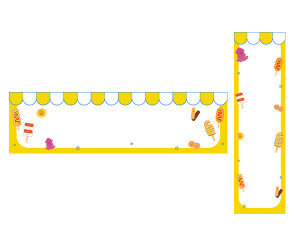 어린이 휴게소 가로 세로 배너(문구없음)