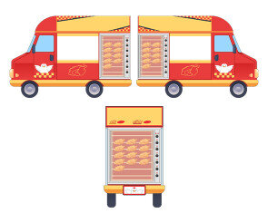 통닭 트럭 (문구없음)