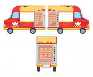 통닭 트럭 (문구없음)