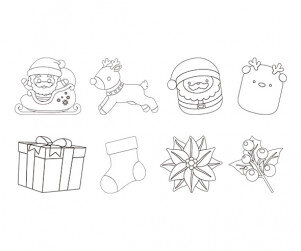크리스마스 색칠 모음