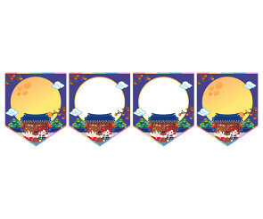 [개별도안] 풍성한 한가위 가랜드2