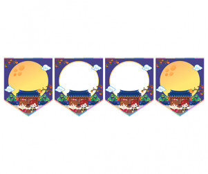 [개별도안] 풍성한 한가위 가랜드2