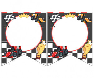 [개별도안] 자동차 경주 대회 가랜드