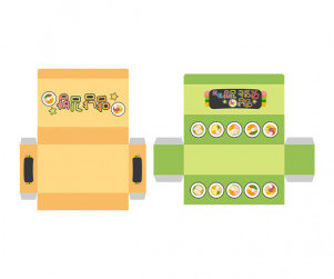 김밥 포장 용기