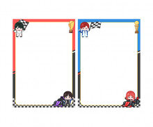 자동차 경주 놀이 테두리