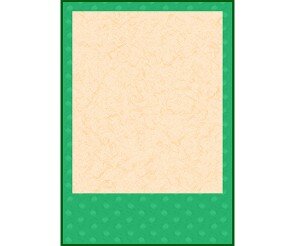 전통문양 테두리(초록)