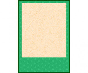 전통문양 테두리(초록)