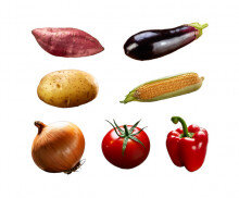 채소(파프리카,토마토,옥수수,양파,감자,가지,고구마)