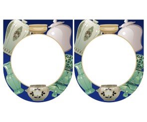 [개별도안] 우리나라 전통 도자기 가랜드