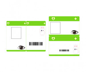 의사 명찰 만들기(안과)(문구없음)