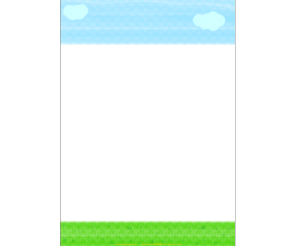 하늘 들판 배경