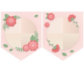 [개별도안] 엄마 아빠 사랑해요 카네이션 가랜드