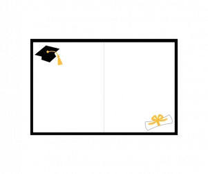 학사모 카드 (속지)