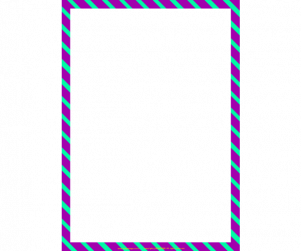 보라 민트 사선 테두리