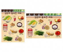 김장에 필요한 재료