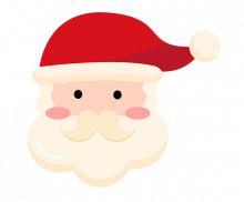 산타 얼굴