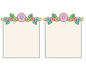 [개별도안] 봄이 왔어요 가랜드