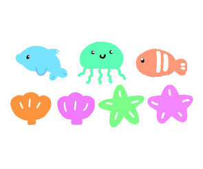 바다 생물 모음