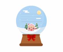 스노우볼 메모지