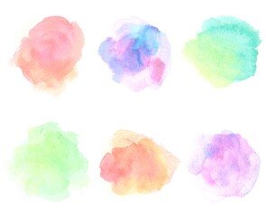 수채화 라벨 15종