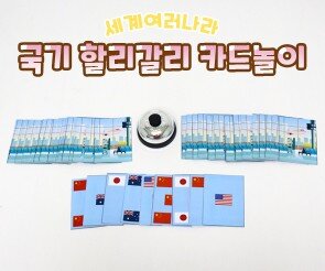 국기 할리갈리 카드놀이