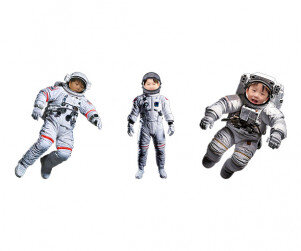 우주인 합성이미지