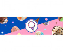 ice cream 가로 배너(문구없음)