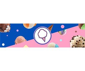 ice cream 가로 배너(문구없음)
