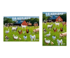 동물 농장에 왔어요