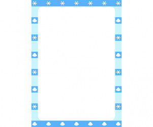 여름 용품 가게 메뉴판