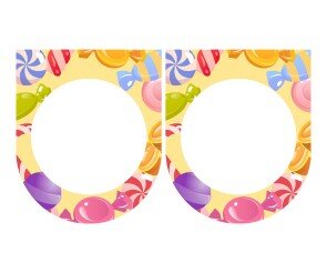 [개별도안] 달콤한 사탕가게 가랜드