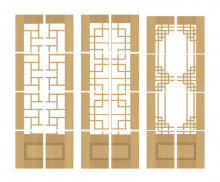 전통 한옥 문틀 만들기