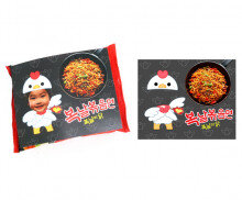 복날볶음면 합성 라벨