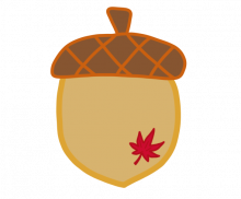 도토리 가랜드 개별도안