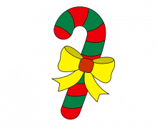 노란 리본 지팡이